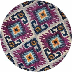 Outlet 🌟 United Weavers Abigail Tinley Round Rug ⭐