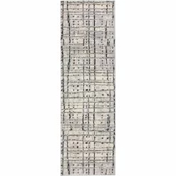 New 😉 Dalyn Rug Company Dalyn Rug Karma Grey 2 Ft. 3 In. X 7 Ft. 5 In. Area Rug 🔥