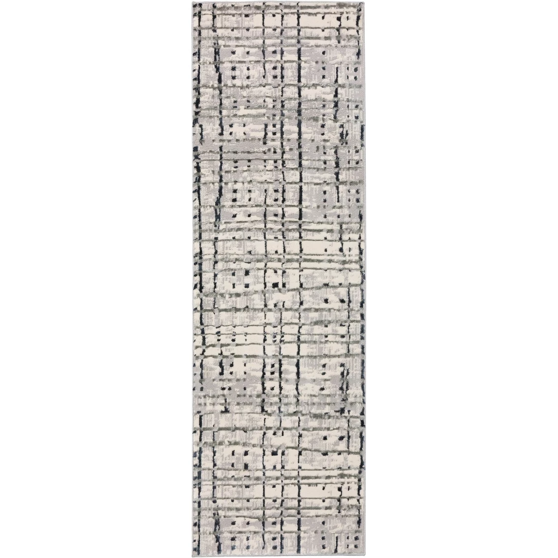 New 😉 Dalyn Rug Company Dalyn Rug Karma Grey 2 Ft. 3 In. X 7 Ft. 5 In. Area Rug 🔥