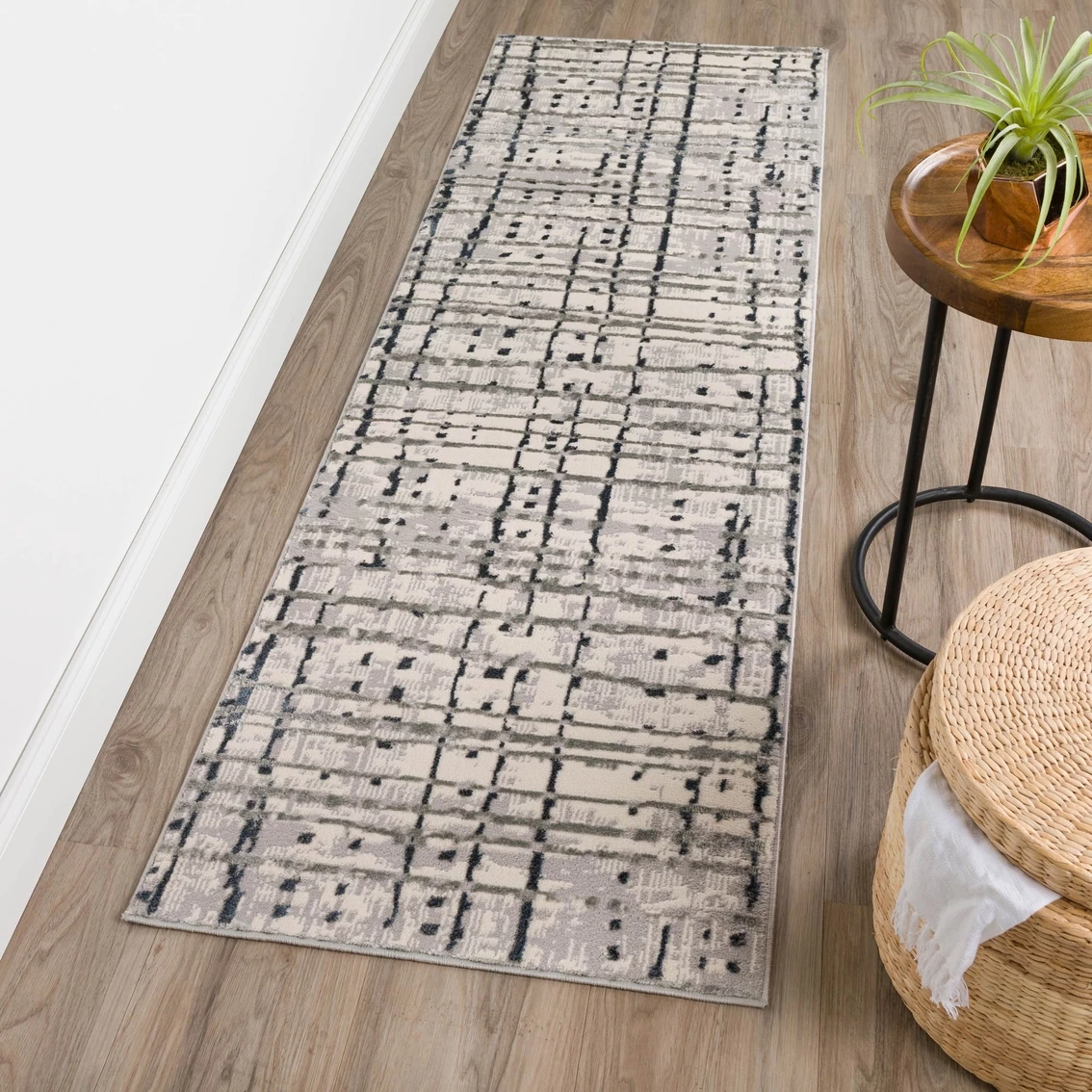 New 😉 Dalyn Rug Company Dalyn Rug Karma Grey 2 Ft. 3 In. X 7 Ft. 5 In. Area Rug 🔥 - Image 2