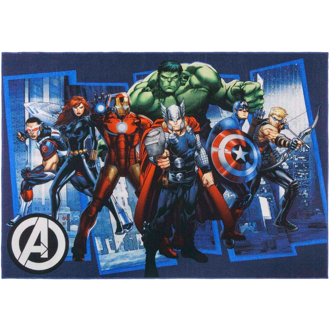Discount โญ Marvel Avengers City 54 X 78 In. Area Rug ๐ 3 Discount โญ Marvel Avengers City 54 X 78 In. Area Rug ๐