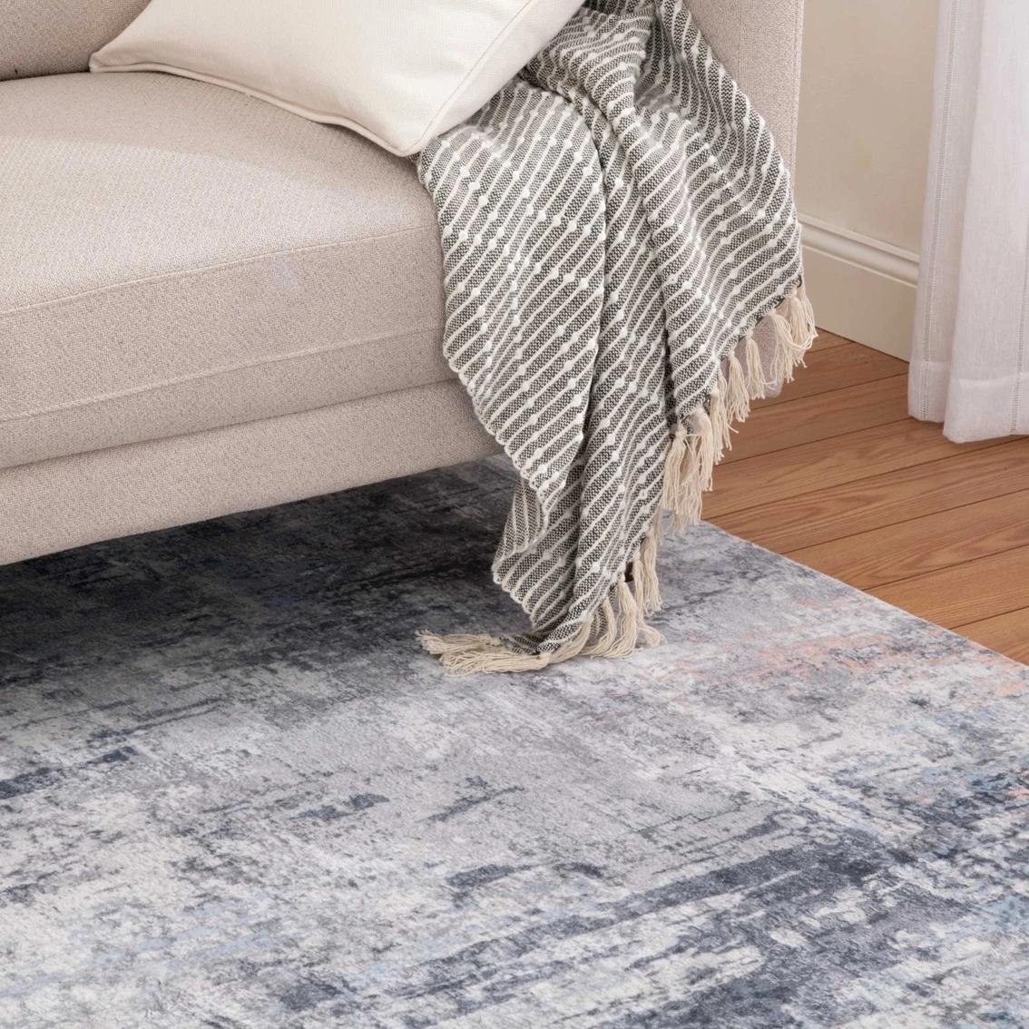 Best Pirce ๐งจ Trisha Yearwood Halen Collection Ganya Area Rug ๐ - Image 3