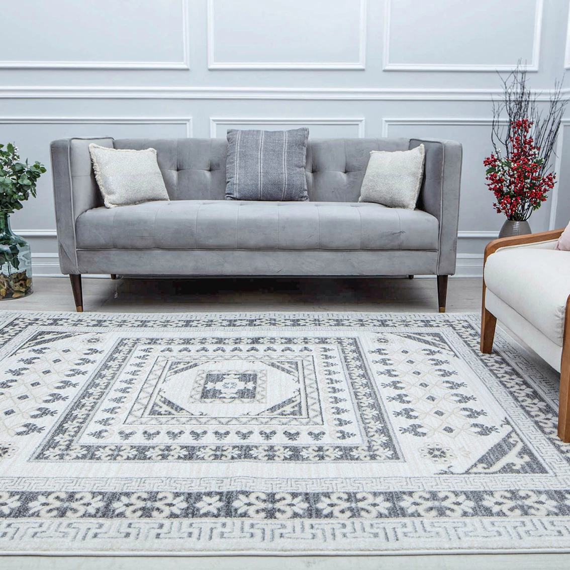 Promo ๐ฅ Rugs America Harper City Shadow Abstract Vintage 30 X 96 In. Runner Rug ๐งจ - Image 4