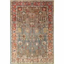 Wholesale ✨ Karastan Spice Market Myanmar Aquamarine Rug ✨