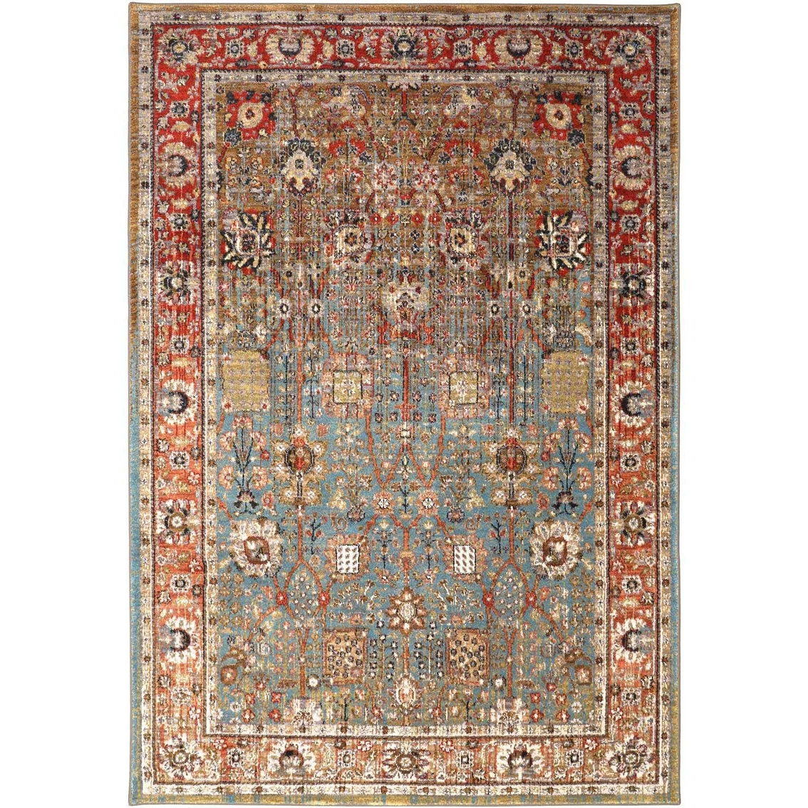 Wholesale ✨ Karastan Spice Market Myanmar Aquamarine Rug ✨ 3 Wholesale ✨ Karastan Spice Market Myanmar Aquamarine Rug ✨