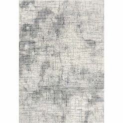 Best deal 💯 Rizzy Home Chelsea Light Grey Abstract Area Rug 👍