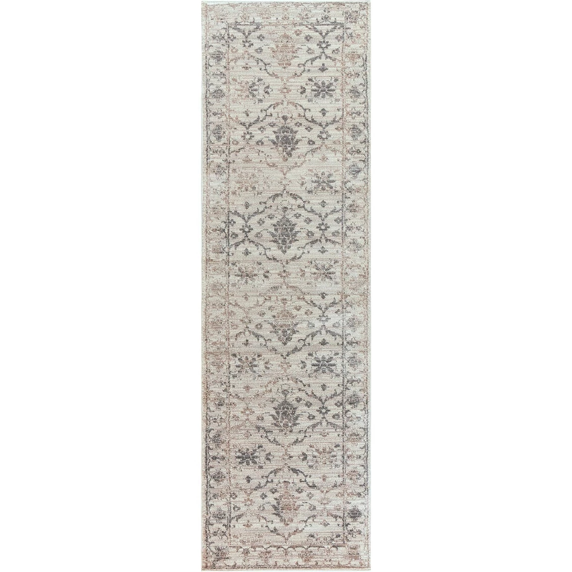 Flash Sale โ๏ธ Rizzy Home Panache Natural Medallion Floral 2 Ft. 3 In. X 7 Ft. 7 In. Rug ๐งจ