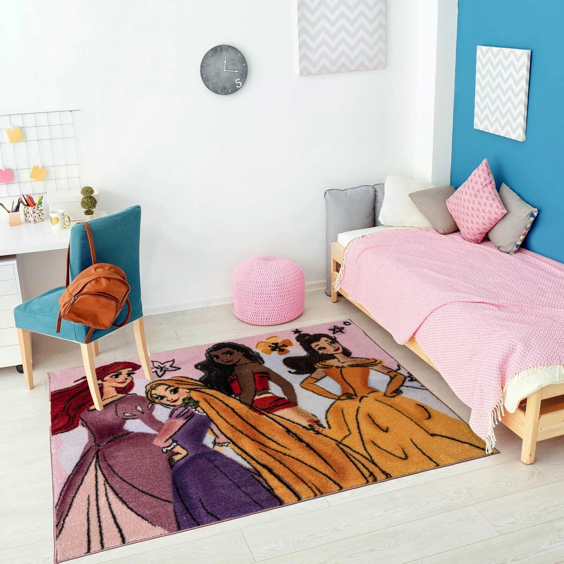 Flash Sale 🔥 Disney Princess Watercolor 40 X 54 Accent Rug ✔️ 4 Flash Sale 🔥 Disney Princess Watercolor 40 X 54 Accent Rug ✔️ - Image 2