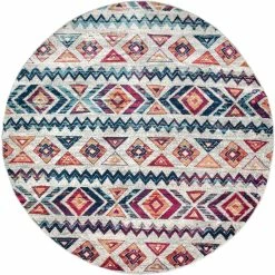 Best Sale ⭐ United Weavers Bali Komoto 7 Ft. 10 In. Round Rug 🎉