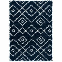Best deal 👍 L'Baiet Alexia Navy Shag Rug 🌟