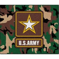 Cheapest 🔥 Fan Mats 5 X 6 Ft. Army Tailgater Mat 👍
