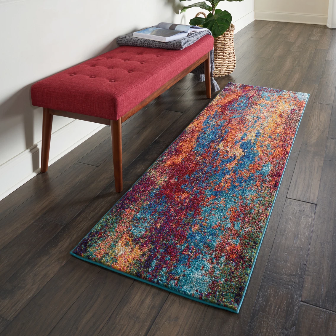 Best reviews of โญ Nourison Celestial Abstract Runner Rug โค๏ธ - Image 3