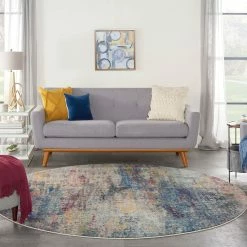 Deals ๐ Nourison Celestial CES16 MULTI 4 Ft X Round Abstract Rug ๐งจ 9 Deals ๐ Nourison Celestial CES16 MULTI 4 Ft X Round Abstract Rug ๐งจ -Mohawk Sales Store unnamed file 222