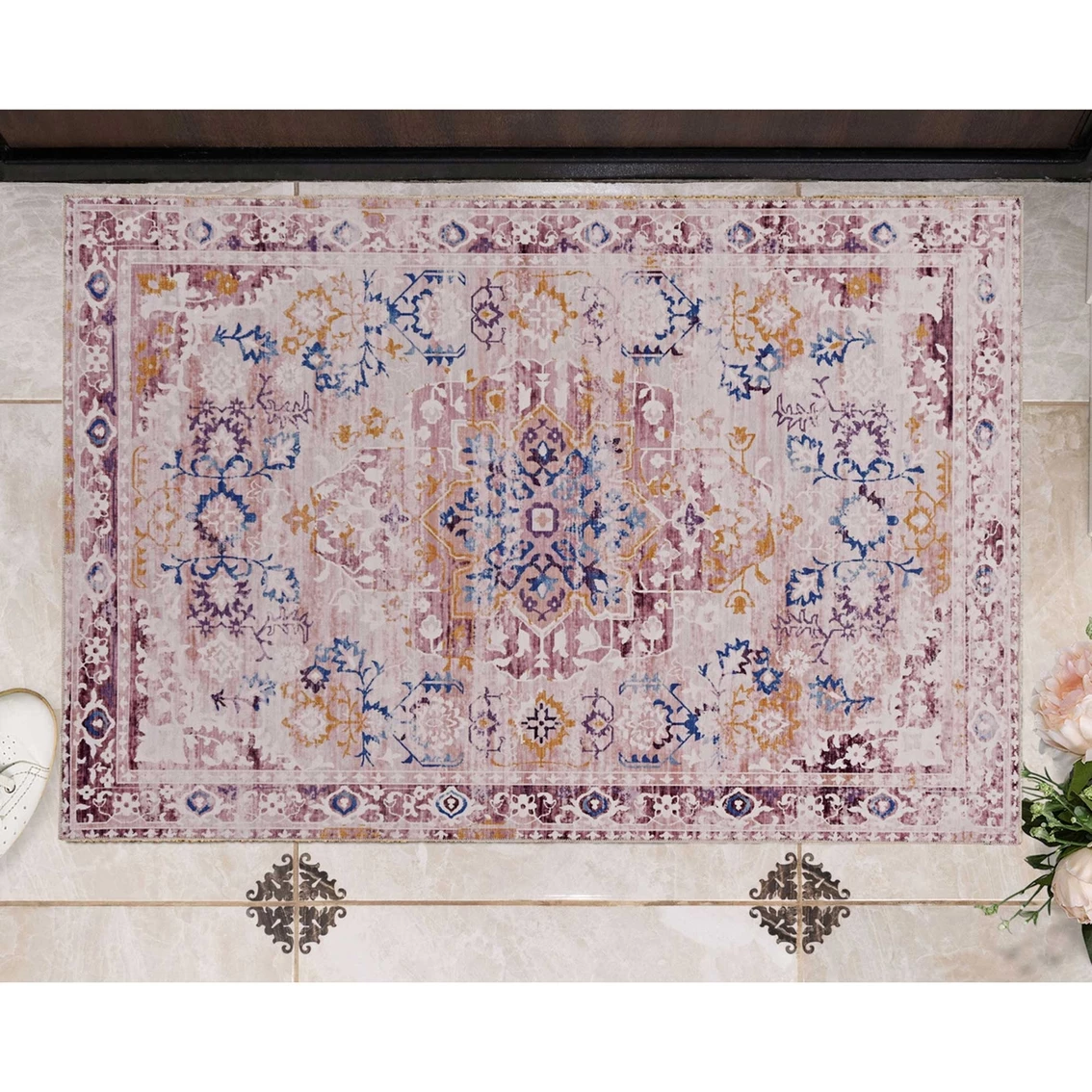 Deals โค๏ธ Linon Micah Washable Rug ๐ - Image 2