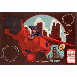 Flash Sale 😀 Disney Big Hero 6 Area Rug 54x78 In. 🌟