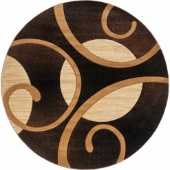 Best Sale 🧨 United Weavers Bristol Riley 7 Ft. 10 In. Round Rug 🔥