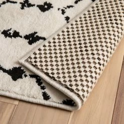 Cheapest 😉 Flash Furniture Non Slip Rug Pad For Area Rug, Hardwood Floor Rug Gripper Anti Skid Rug Pad Protective Cushioning Rug Pad ❤️