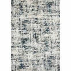 Promo 🔔 Rizzy Home Chelsea Teal Abstract 2 Ft. 7 In. X 9 Ft. 6 In. Area Rug 🌟
