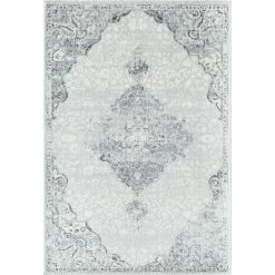 Promo ✨ Rugs America Harper Spring Snowflake Transitional Vintage Area Rug 5 Ft. X 7 Ft. 🌟
