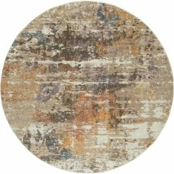 Buy 🌟 Kaleen Dasha Sand 6 Ft. 7 In. Round Rug ⌛