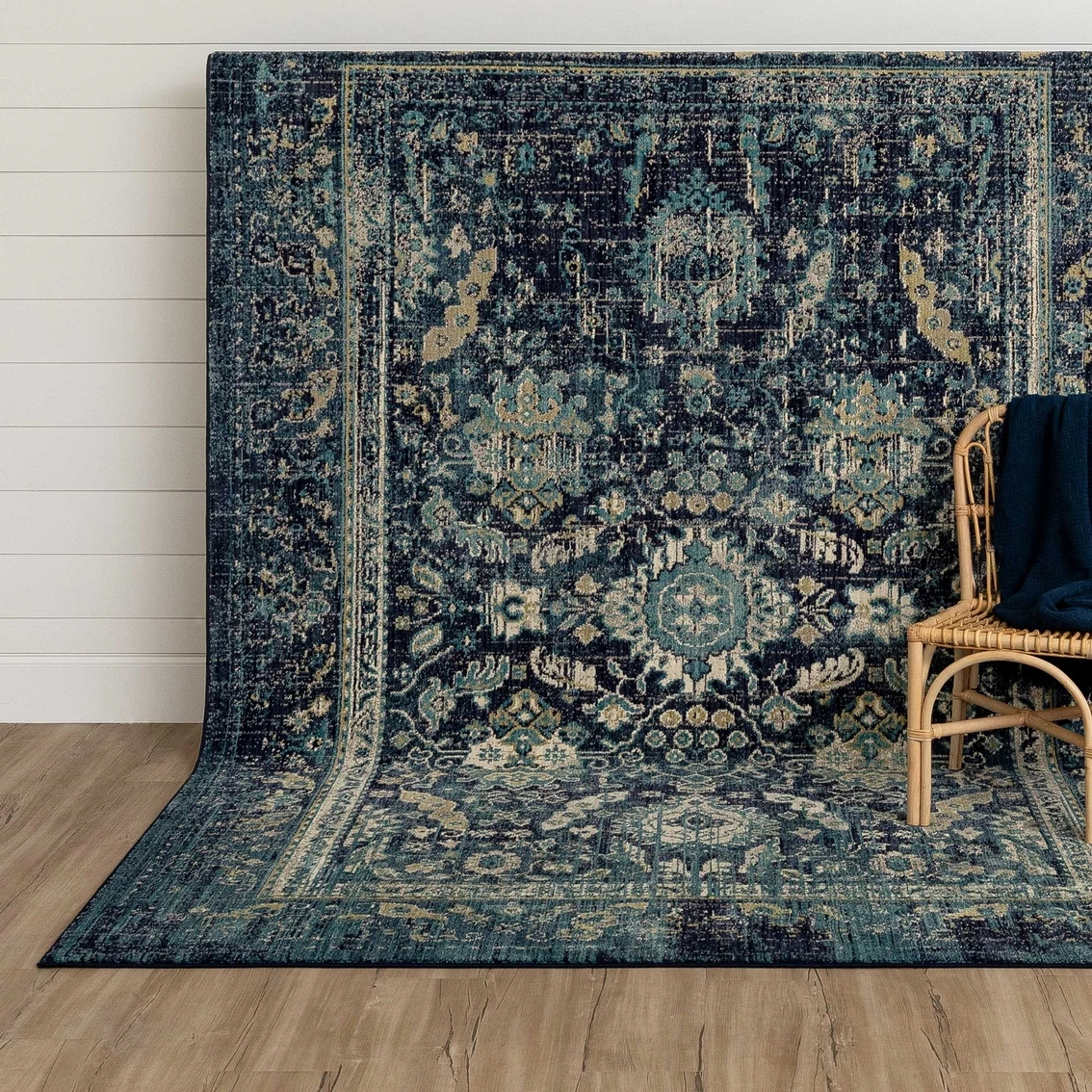 Deals ๐ Karastan Cumbria Indigo Rug ๐ - Image 3