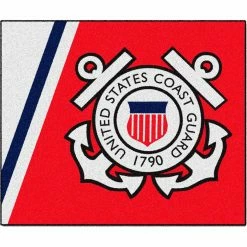 New 💯 Fan Mats 5 X 6 Ft .Tailgater Mat - Coast Guard 🧨