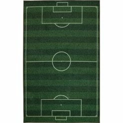 Coupon 👍 Mohawk Home Soccer Field Area Rug ⌛